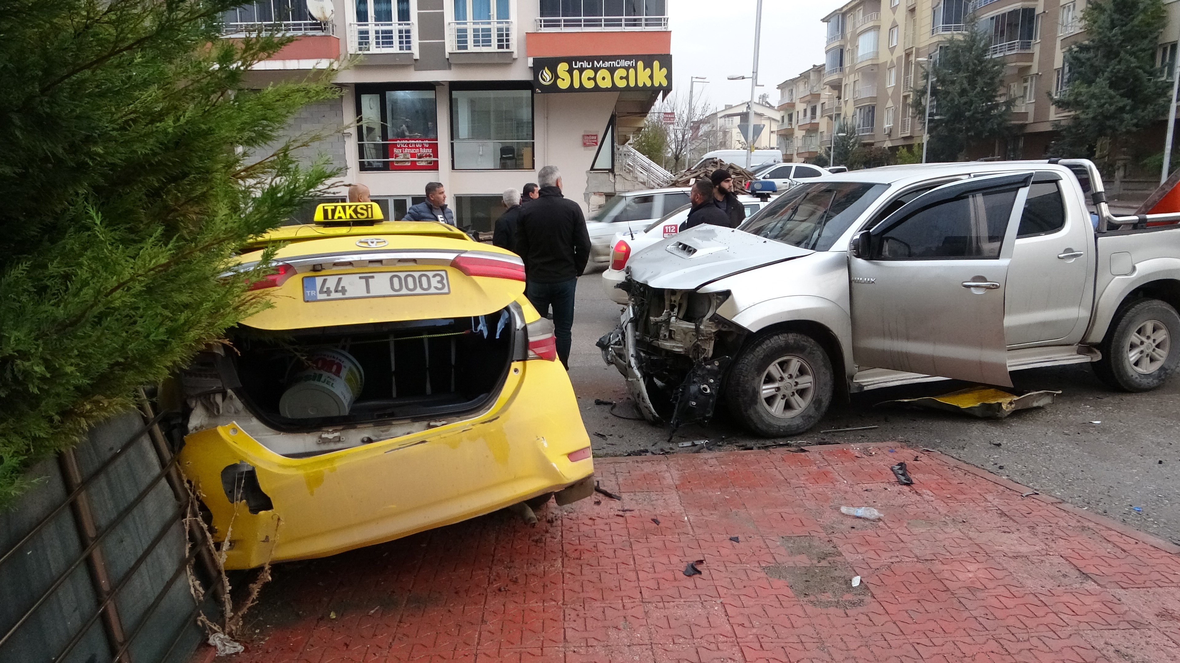 Malatya'da trafik kazası