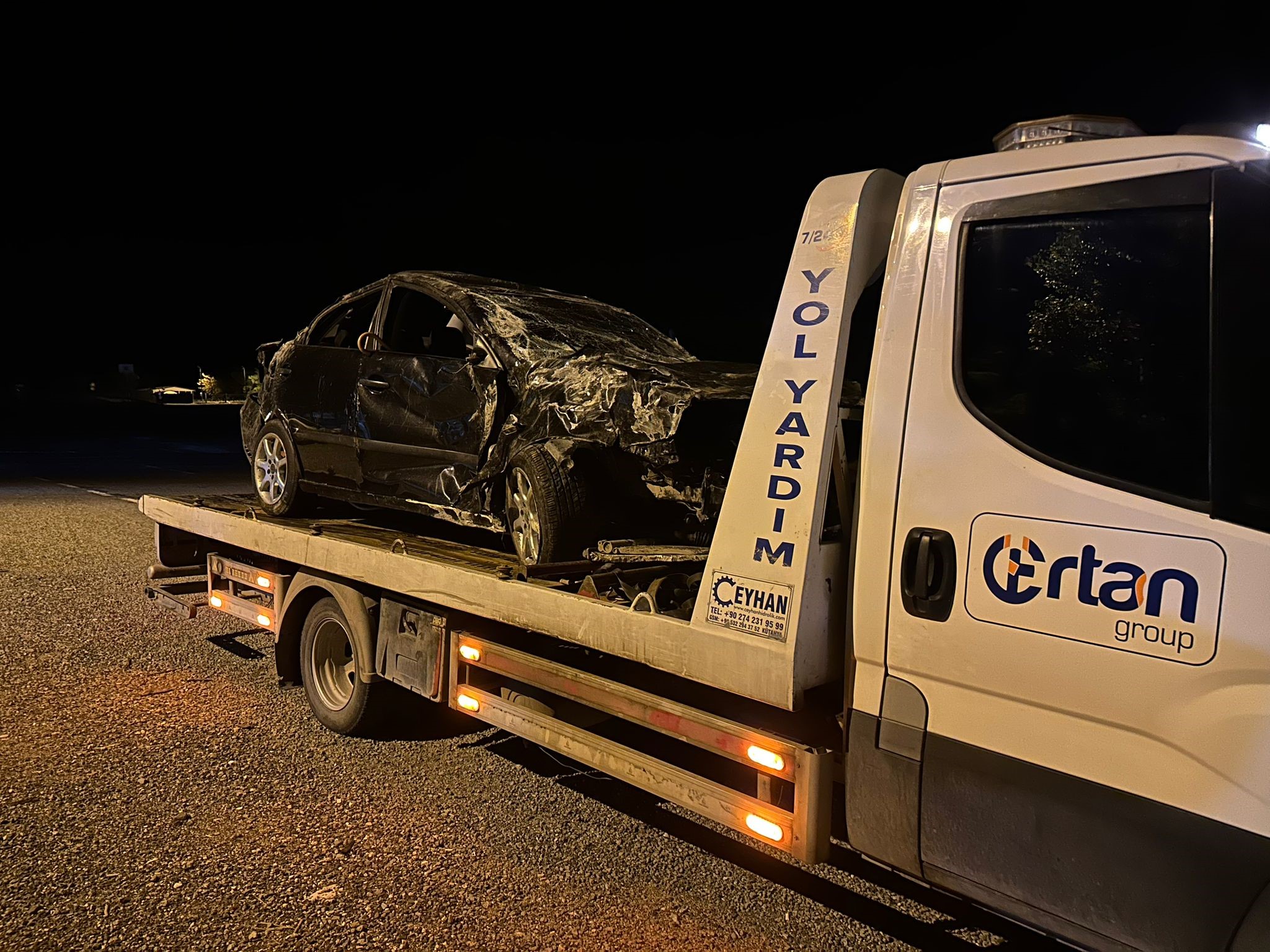 Elazığ'da otomobil takla attı: 1 ölü