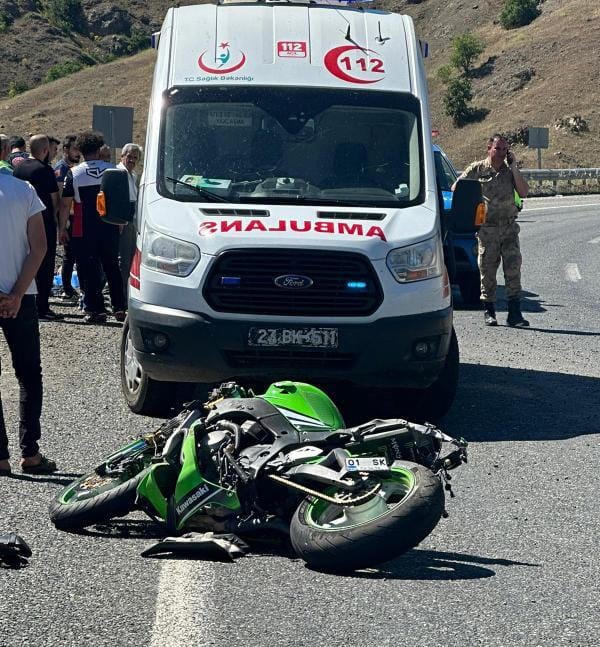 Elazığ'da motosiklet devrildi: 1 ölü